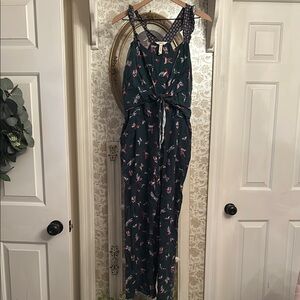Matilda Jane butterfly and hummingbird romper